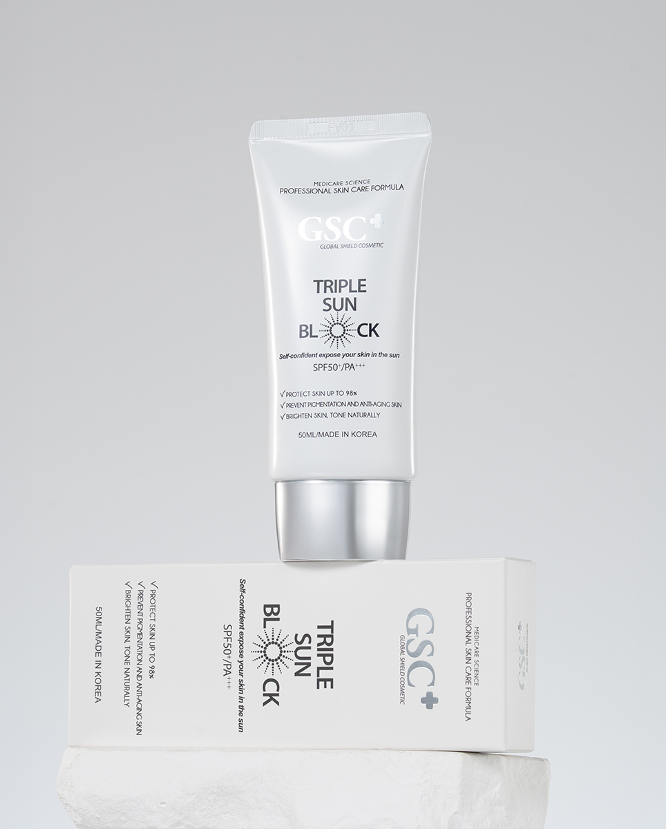 Kem Chống Nắng Vật Lý Gsc Triple Sun Block 50 Ml 1 Kem Chống Nắng Vật Lý Gsc Triple Sun Block 50 Ml 1